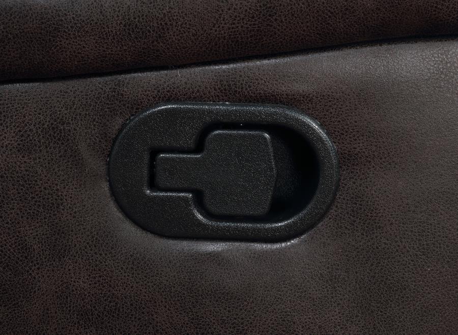 Greer - Upholstered Motion Reclining Sofa by CoasterEveryday | Bel Furniture