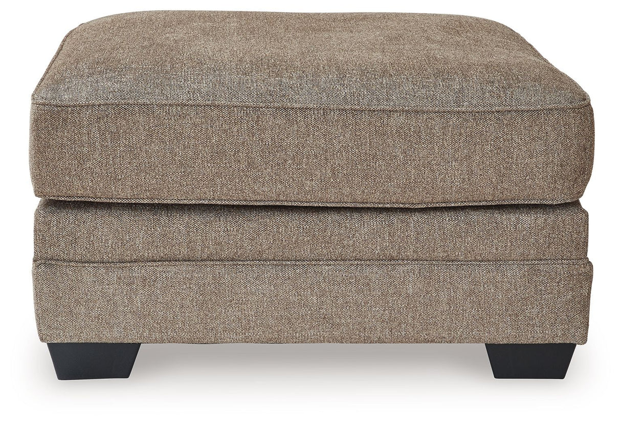 Cannonbrook - Nutmeg - Oversized Accent Ottoman by Signature Design by Ashley® | Bel Furniture
