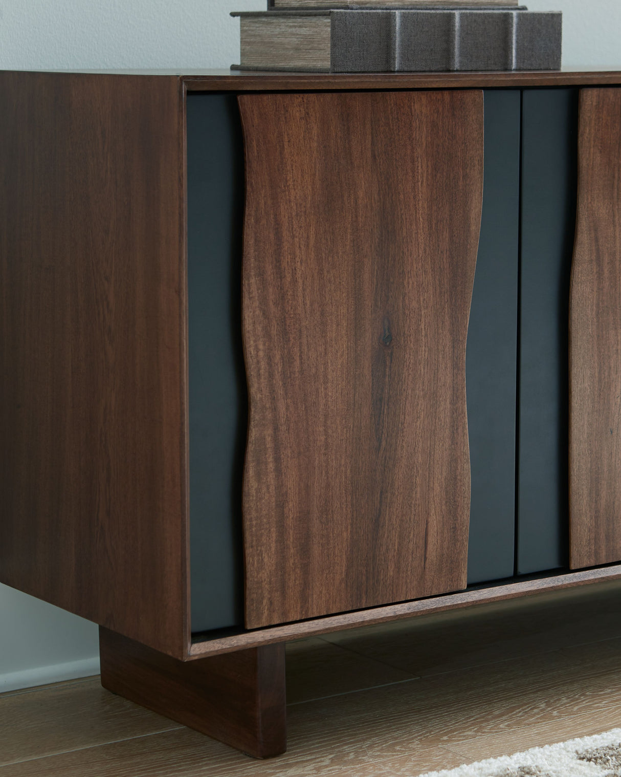 Welby - Brown / Charcoal - Accent Cabinet by Signature Design by Ashley® | Bel Furniture