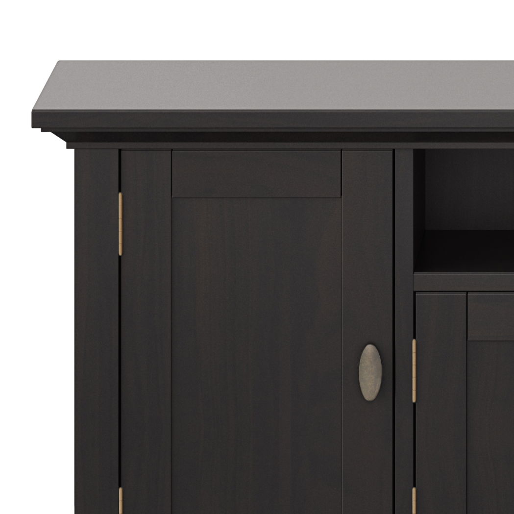 Redmond - TV Media Stand - Hickory Brown by Simpli-Home | Bel Furniture