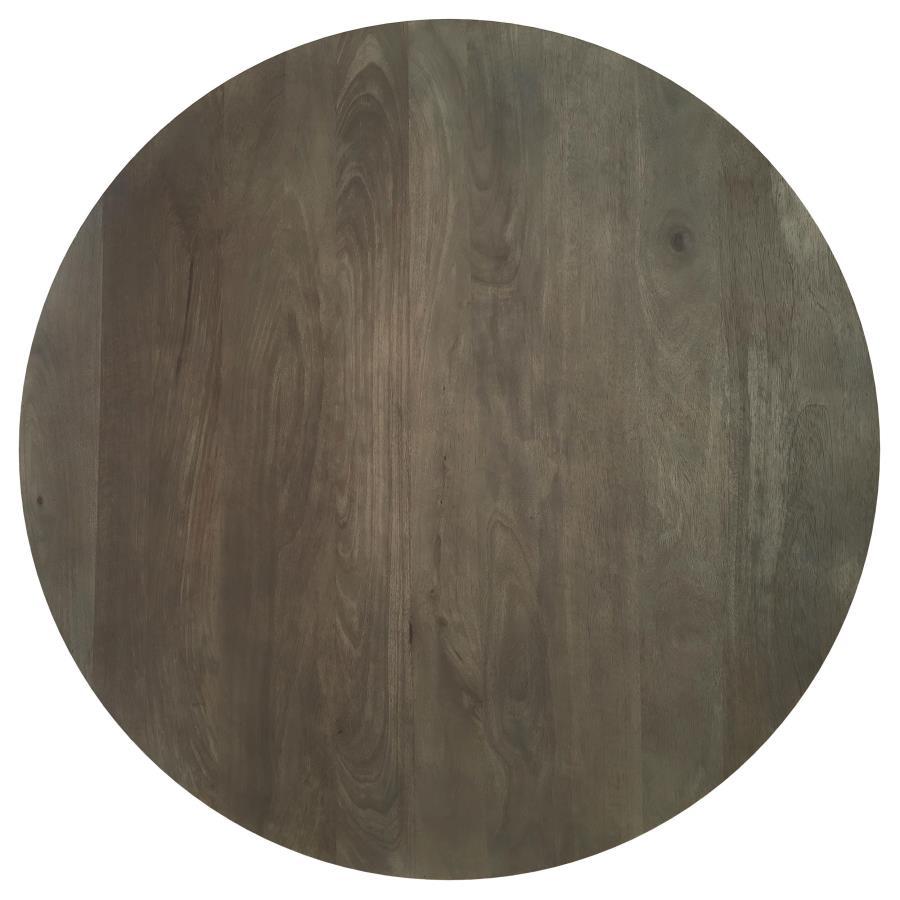 Kinkaid - Round Solid Mango Wood Table by Coaster Fine Furniture | Bel Furniture