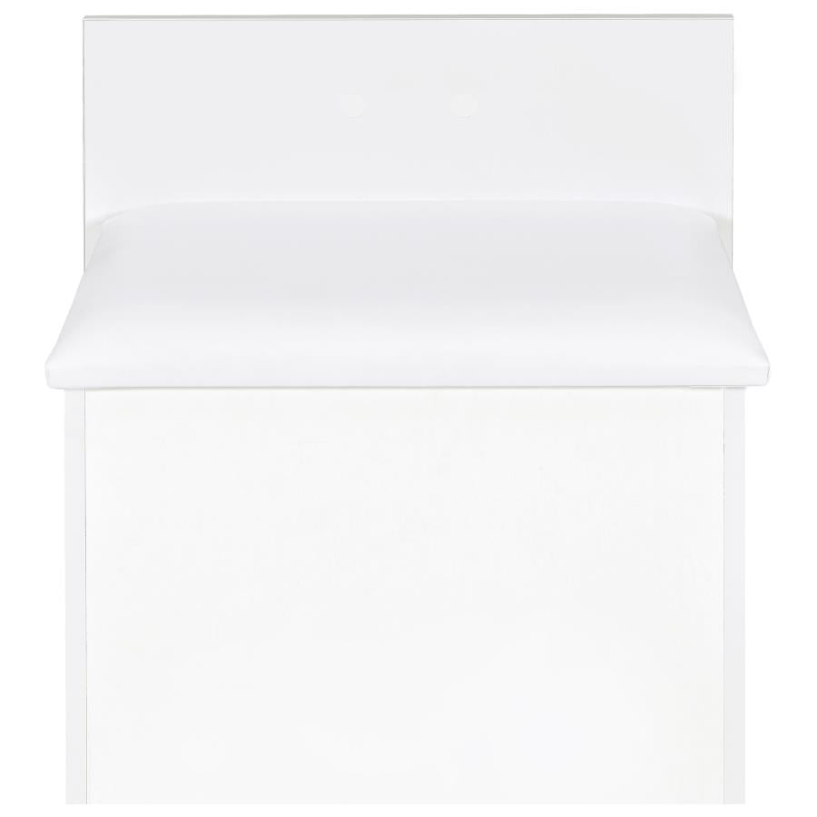 Danbury - 3-Drawer Makeup Vanity & Stool Set