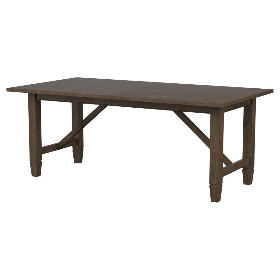 Matisse - Rectangular Wood Dining Table - Dark Brown by Coaster Fine Furniture | Bel Furniture
