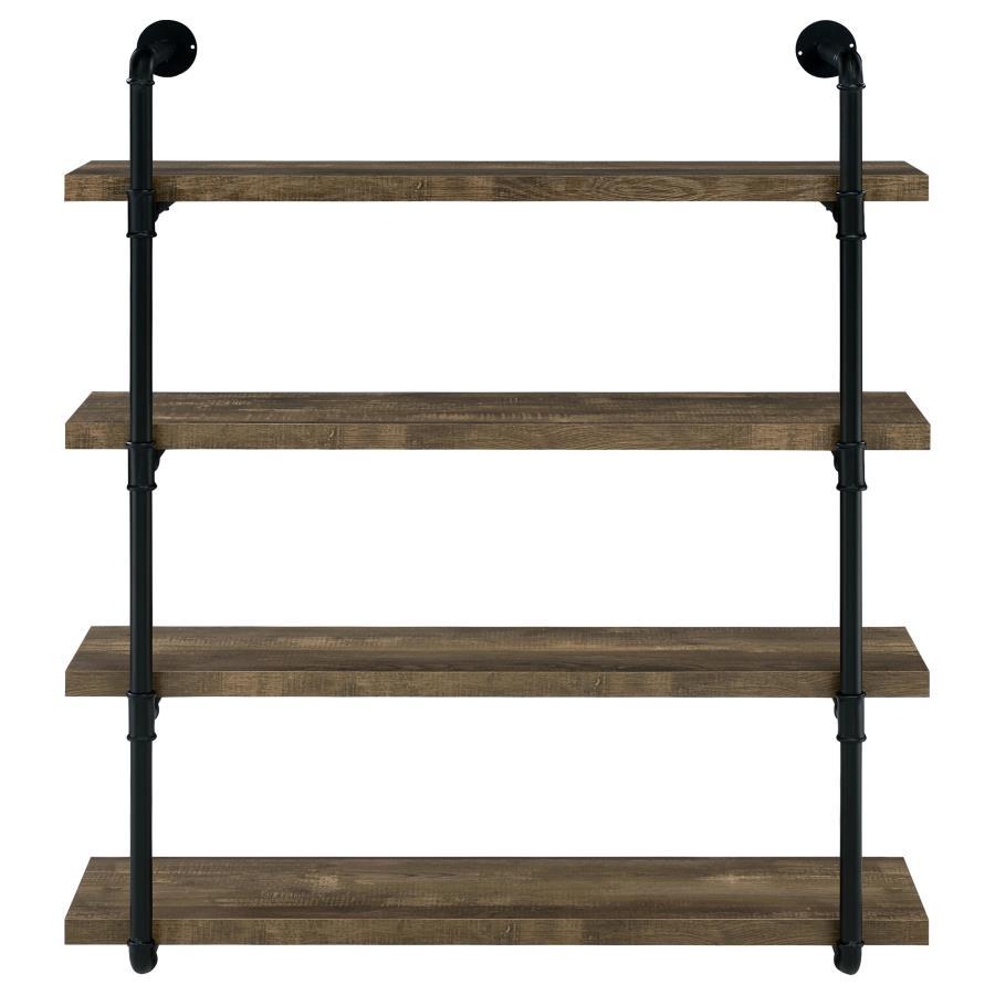 Elmcrest - 4-Shelf Wall Bookshelf by CoasterEveryday | Bel Furniture