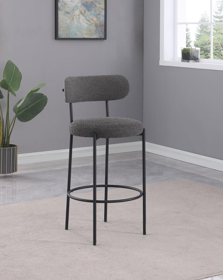 Viola - Boucle Upholstered Bar Stool (Set of 2) by Coaster Fine Furniture | Bel Furniture