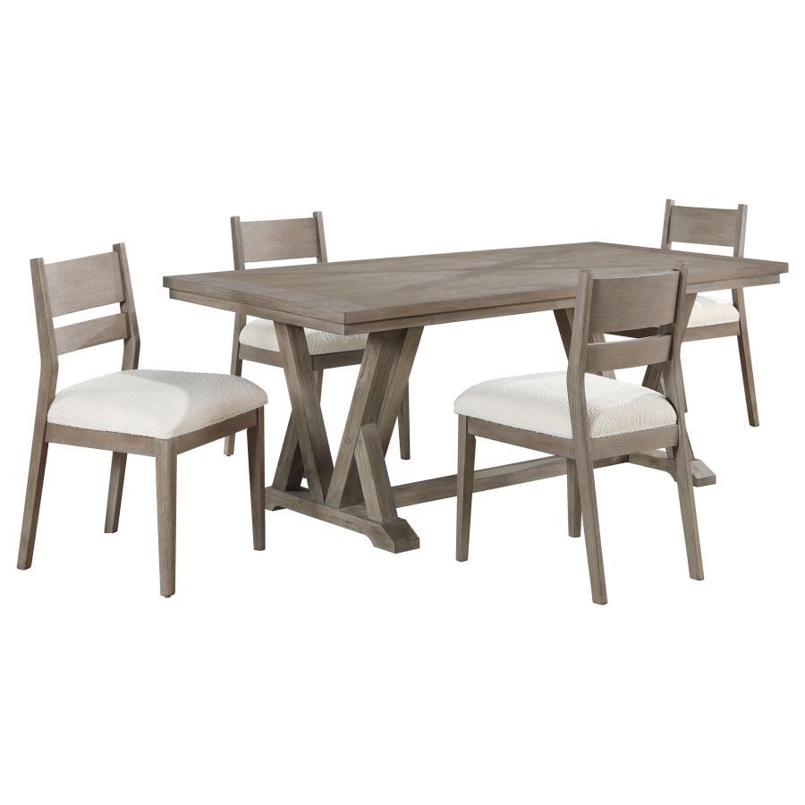 Cornelia - Rectangular Dining Table Set by CoasterEveryday | Bel Furniture