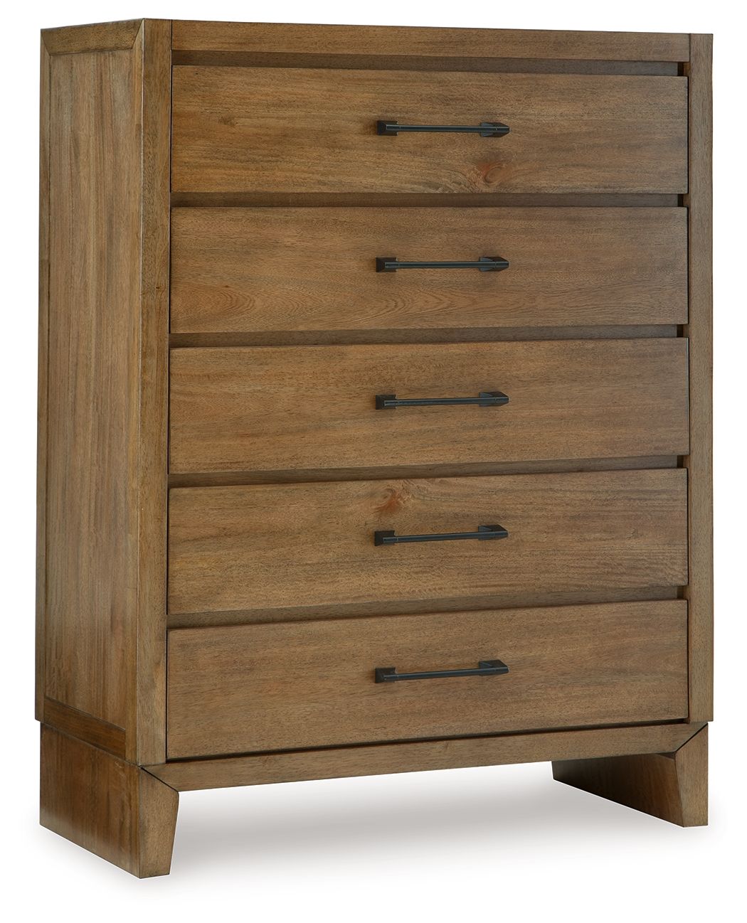Sherbana - Light Brown - Five Drawer Chest by Signature Design by Ashley® | Bel Furniture