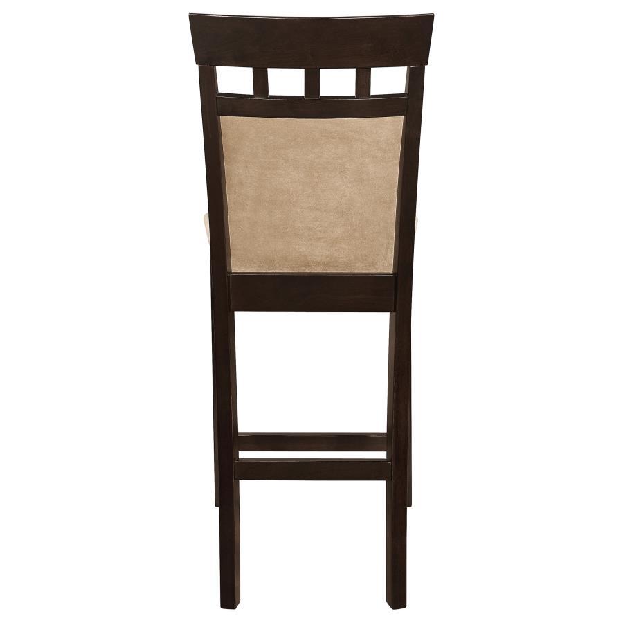 Gabriel - Closed Back Counter Chair (Set of 2) - Cappuccino by CoasterEveryday | Bel Furniture