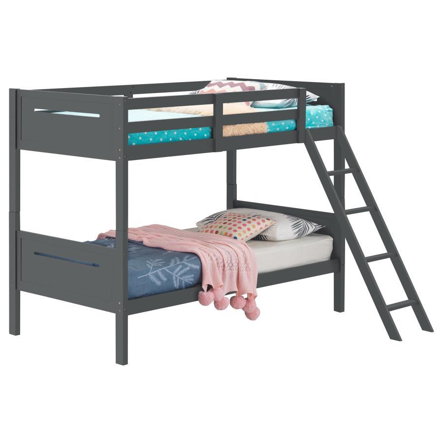 Littleton - Bunk Bed by CoasterEveryday | Bel Furniture