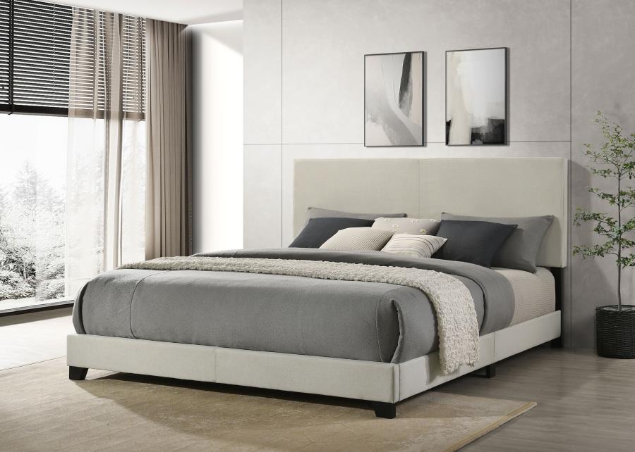 Dorian - Upholstered Panel Bed by CoasterEveryday | Bel Furniture