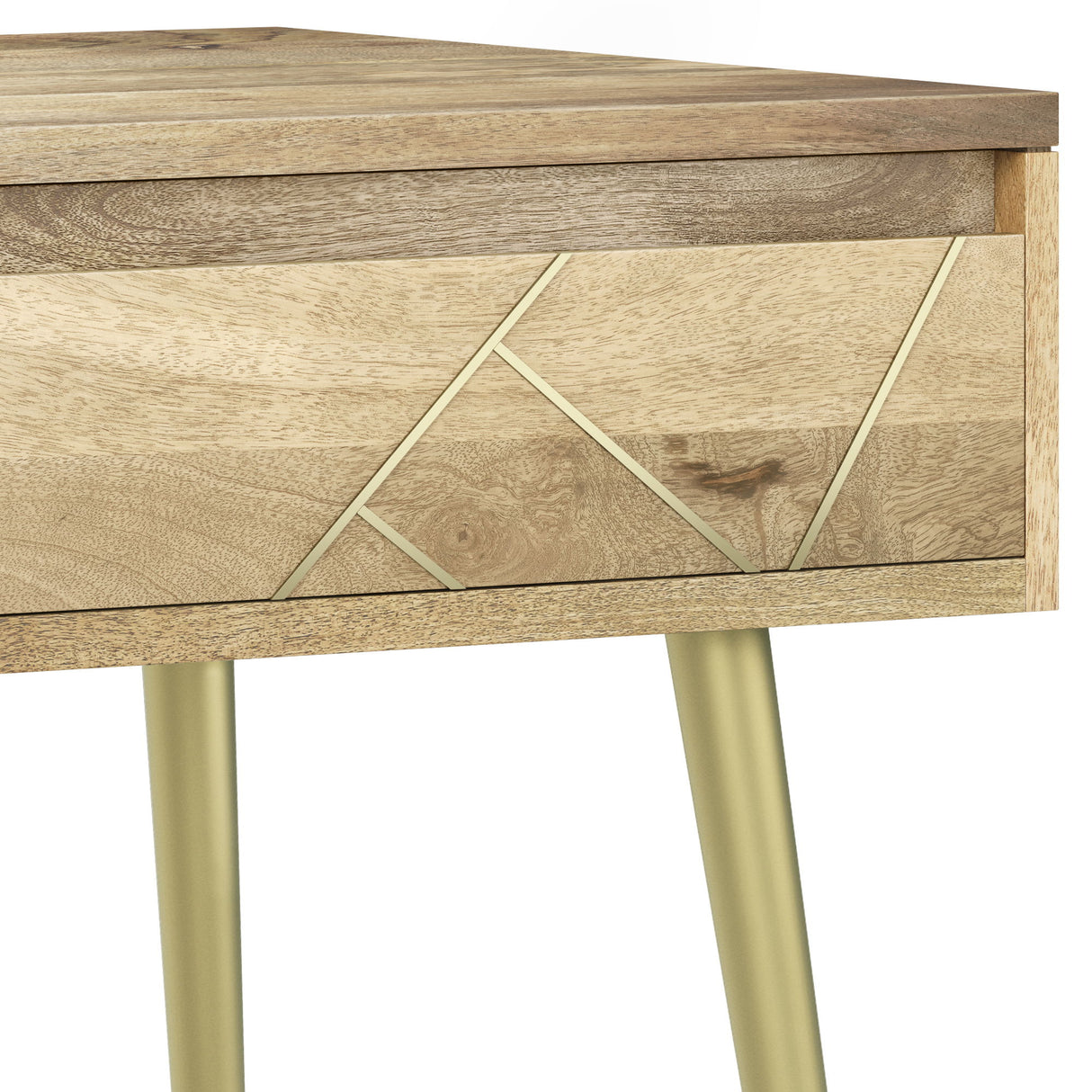Jager - Side Table - Natural by Simpli-Home | Bel Furniture