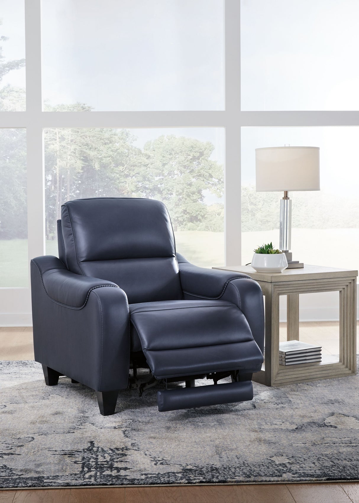 Mercomatic - Power Recliner With Adj Headrest by Signature Design by Ashley® | Bel Furniture