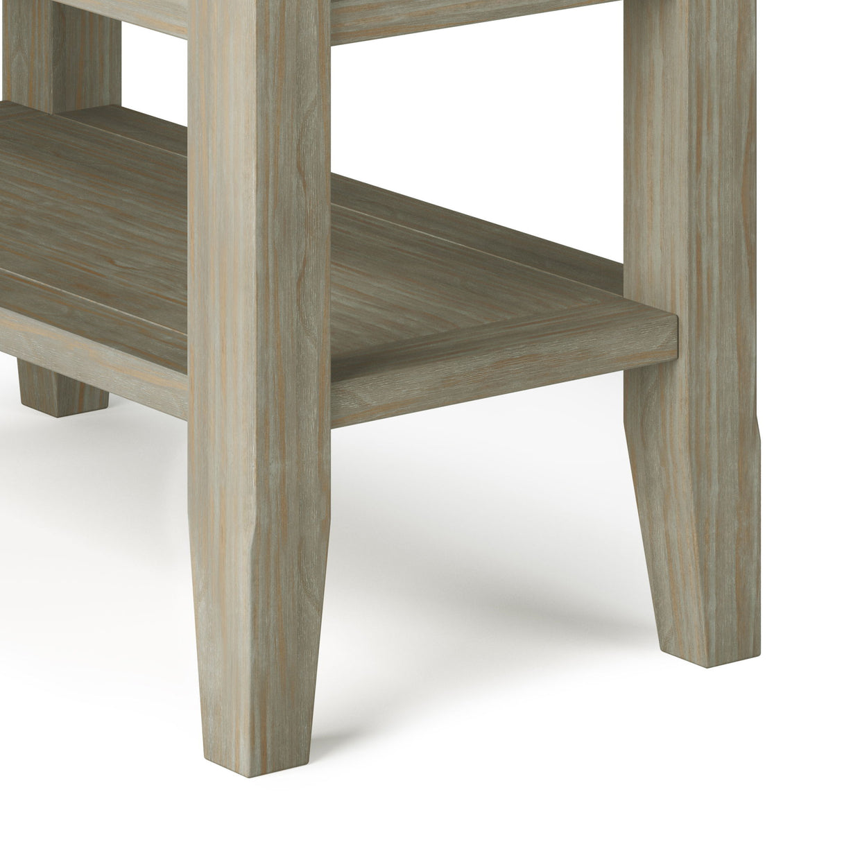 Acadian - Narrow Side Table, Handcrafted by Simpli-Home | Bel Furniture
