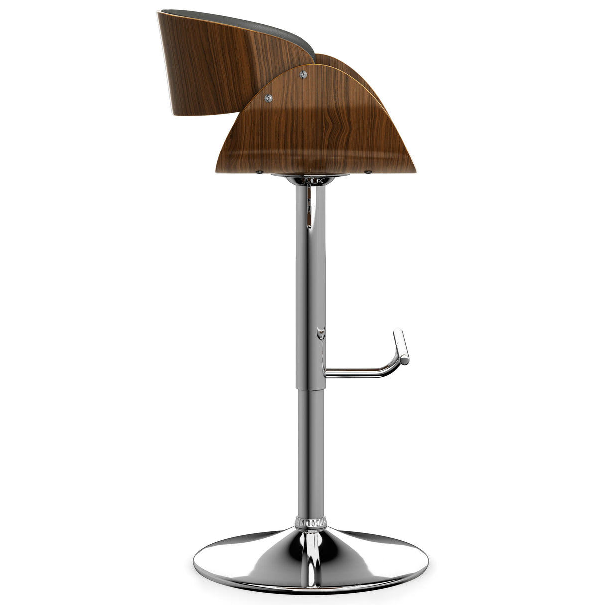 Amery - Mid Century Modern Adjustable Swivel Bar Stool by Simpli-Home | Bel Furniture