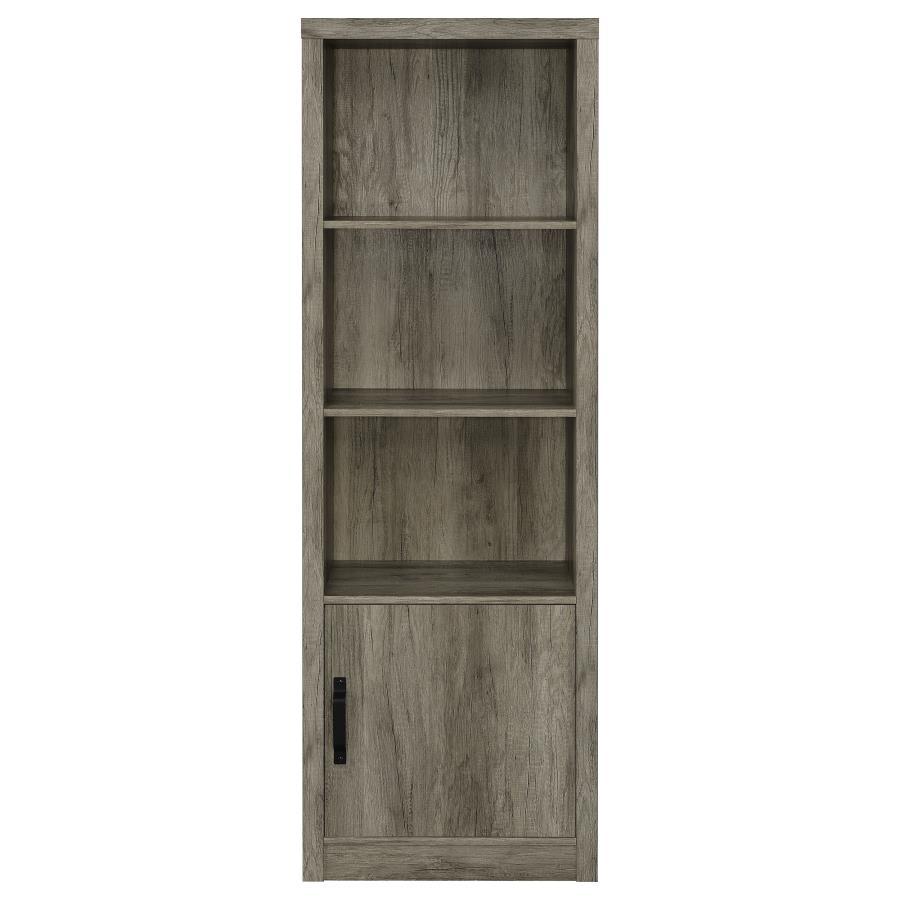 Burke - 3 Piece TV Entertainment Center - Gray Driftwood by Coaster Fine Furniture | Bel Furniture