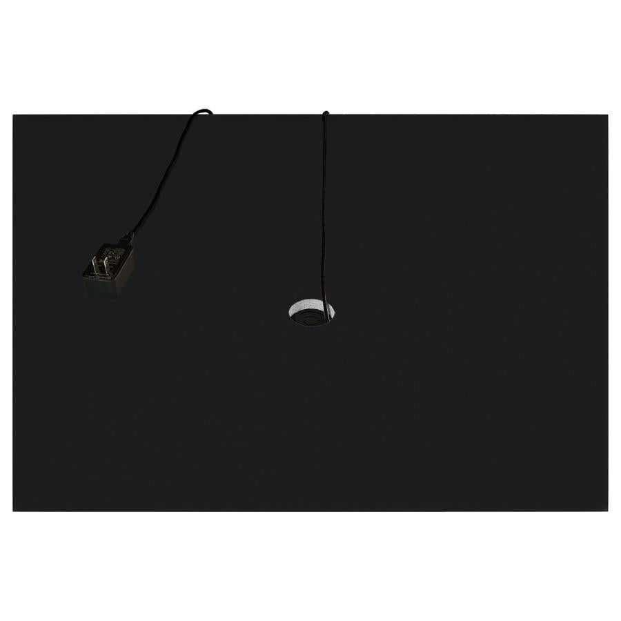 Aero - 5-Shelf Display Curio Cabinet With Led Lighting