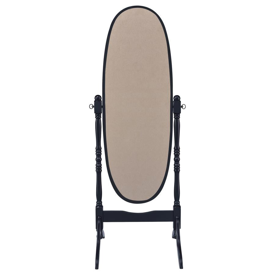 Foyet - Wood Adjustable Length Cheval Mirror