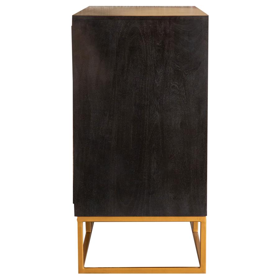Zara - 2-Door Wood Accent Storage Cabinet