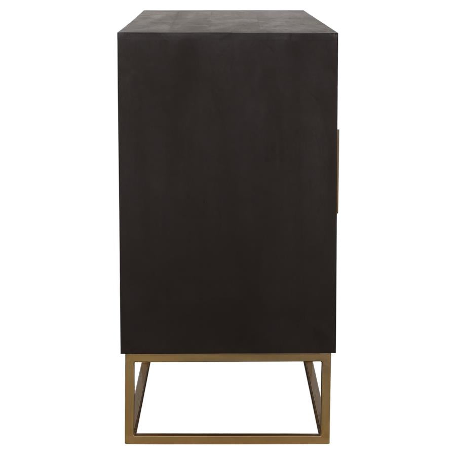 Zara - 2-Door Wood Accent Storage Cabinet
