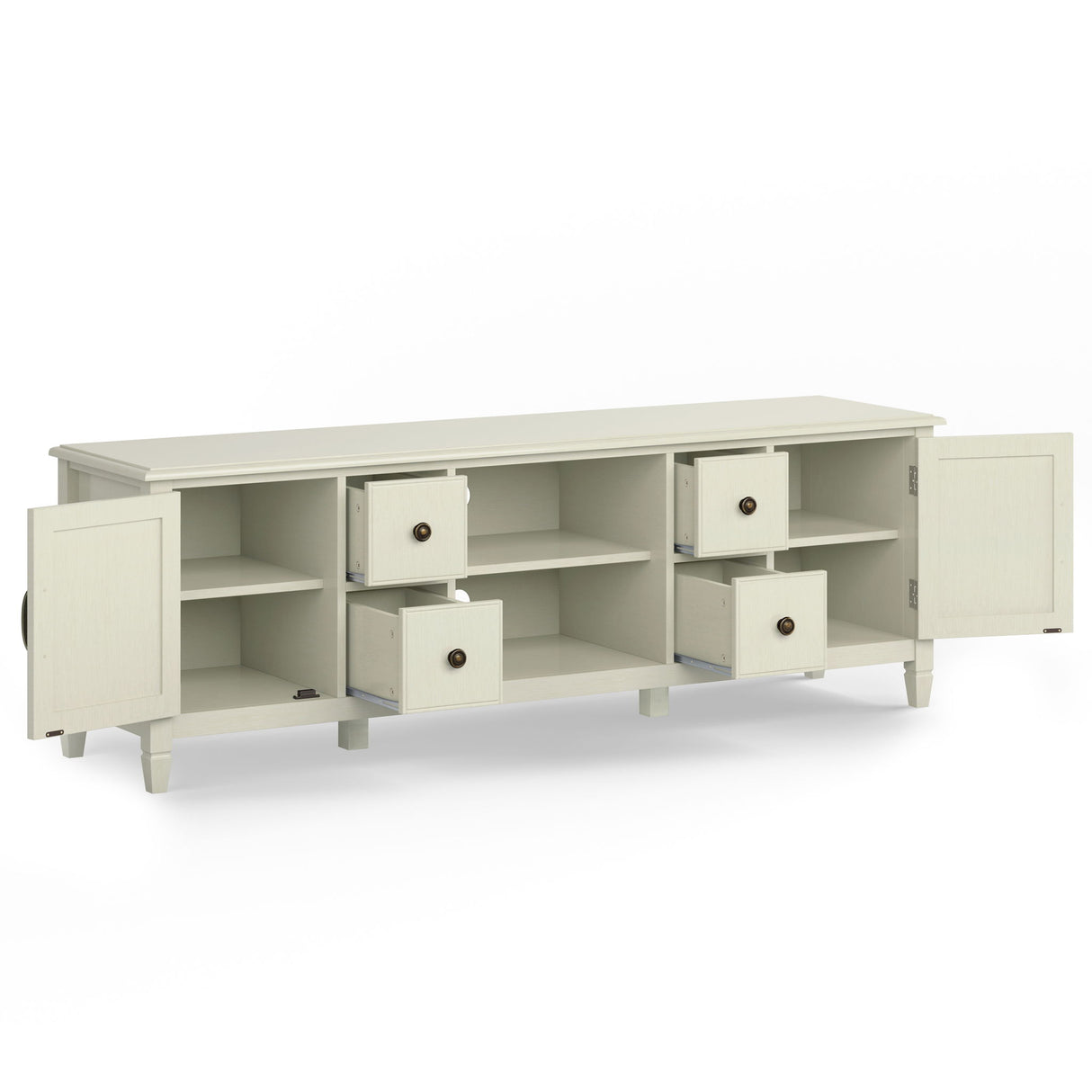 Connaught - Wide TV Stand by Simpli-Home | Bel Furniture