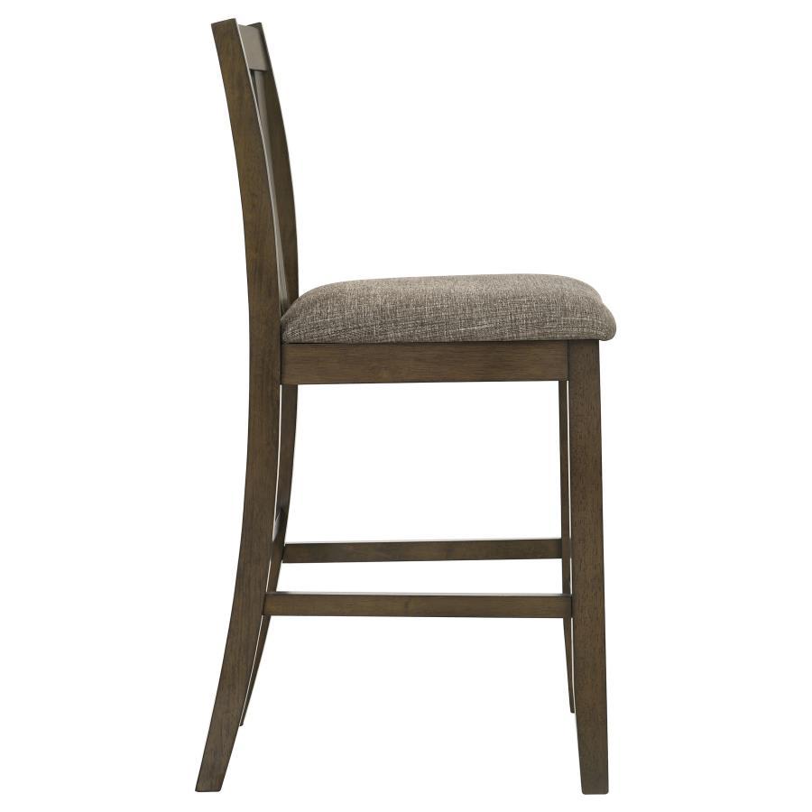 Canfield - Counter Height Dining Side Chair (Set of 2) - Brown by Coaster Fine Furniture | Bel Furniture