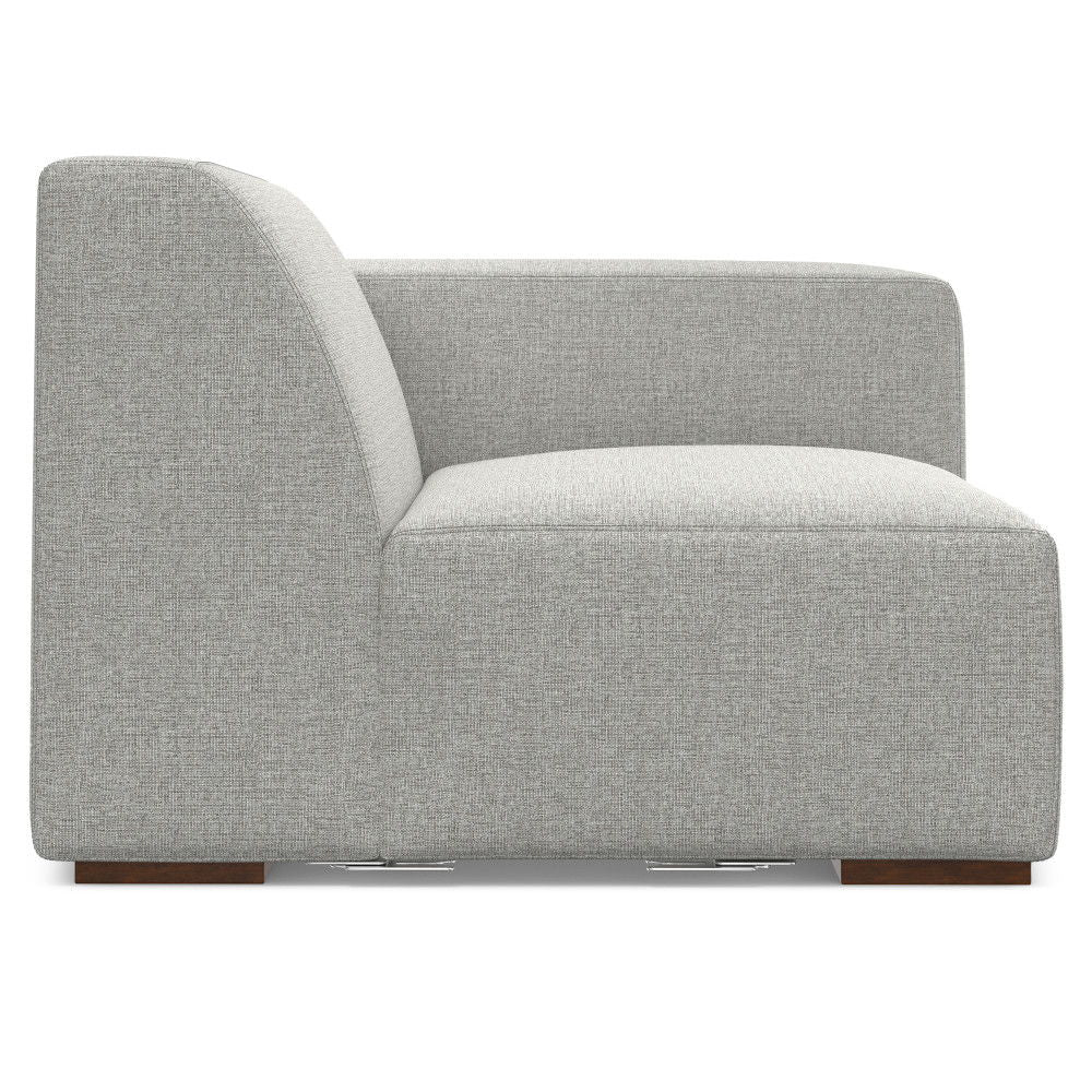 Rex - Right Arm Sofa Module - Gray by Simpli-Home | Bel Furniture
