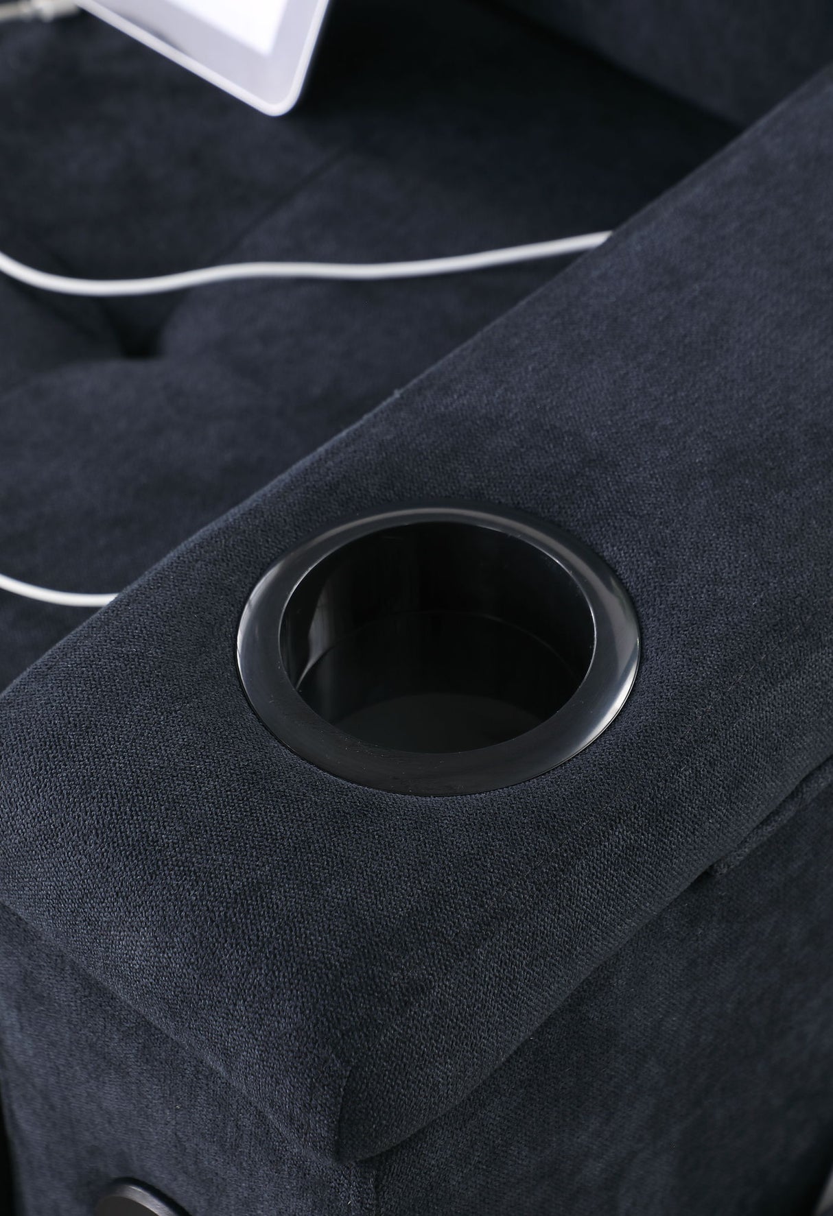 Ashlyn II - 84"W Woven Fabric Reversible Sleeper Sectional Sofa with Storage Chaise by Lilola Home | Bel Furniture