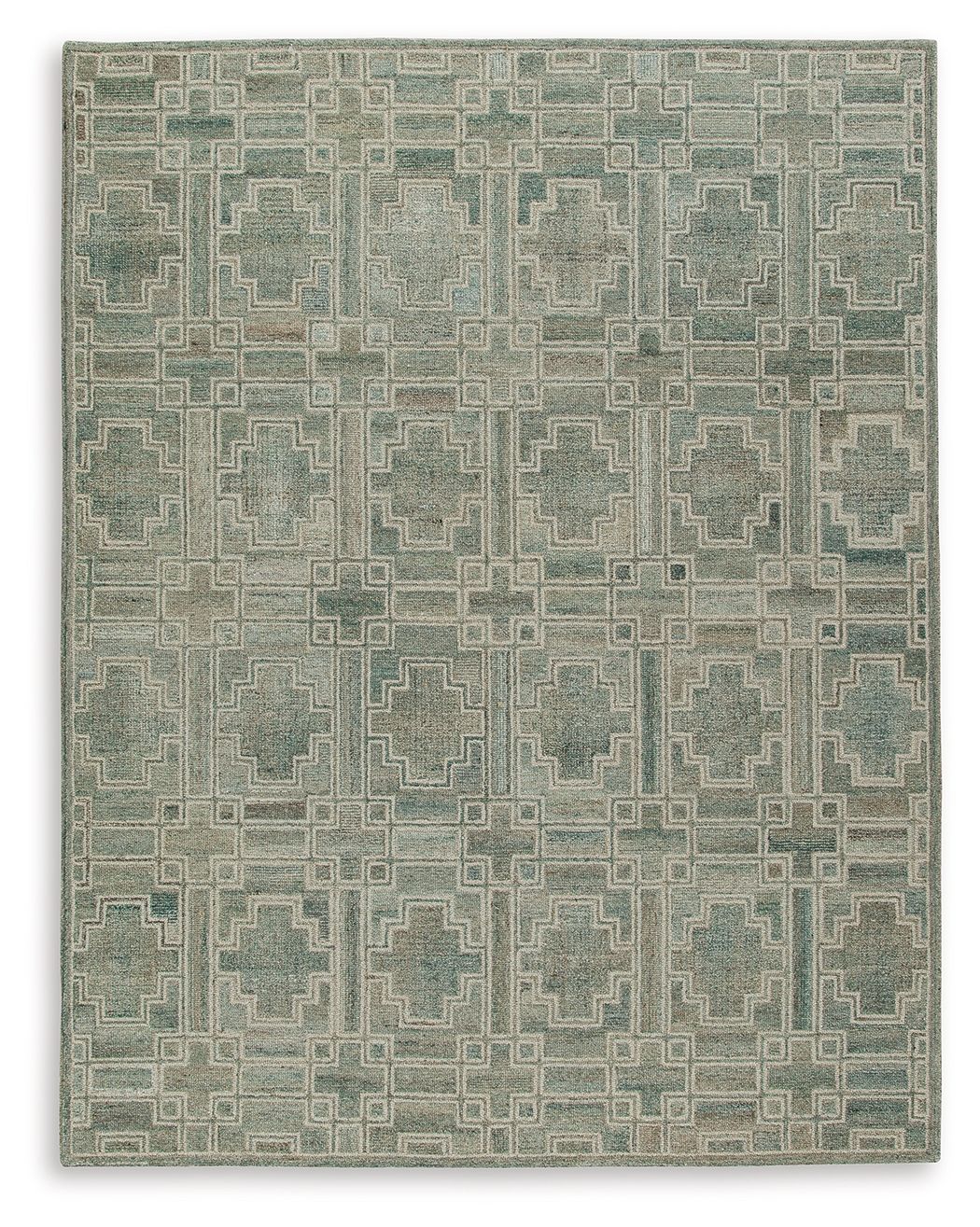 Jossland - Rug Green 8' x 10' by Signature Design by Ashley® | Bel Furniture