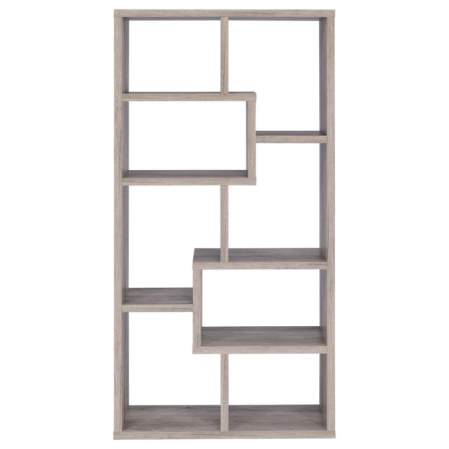 Theo - 6-Shelf Bookshelf by CoasterEveryday | Bel Furniture