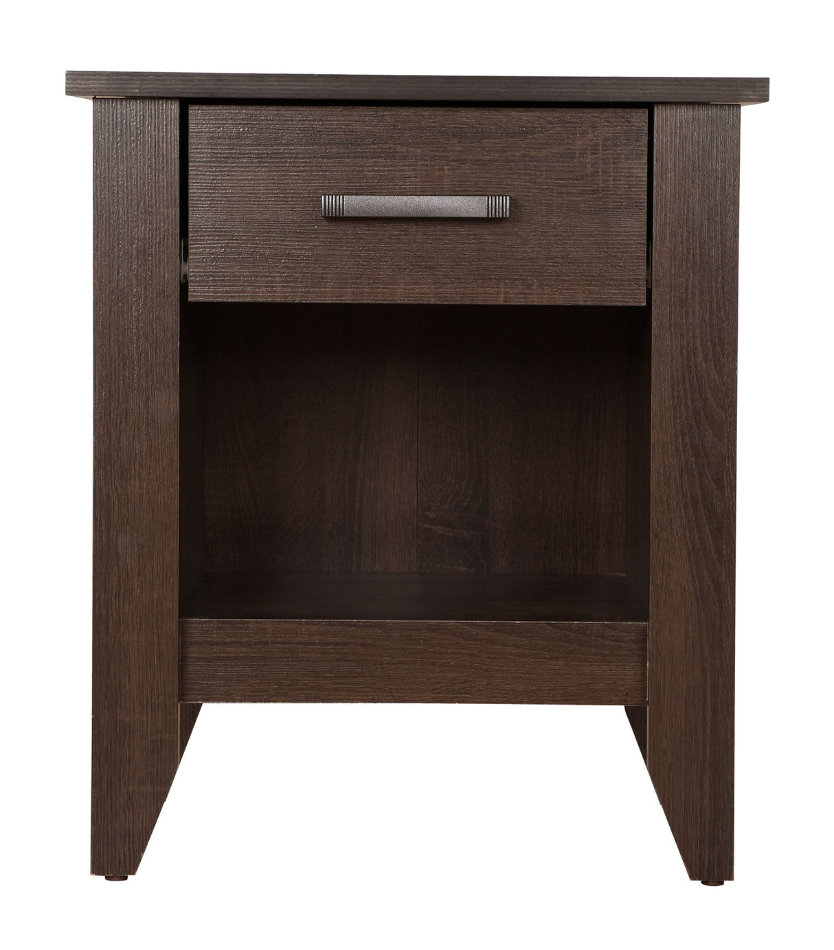 Roller Drawer Glides Nightstand