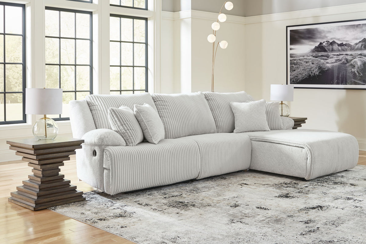 Top Tier - 3 Piece Reclining Sectional