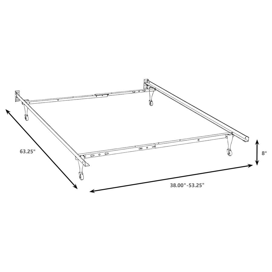 Kerns - Twin Or Full Bed Frame - Black
