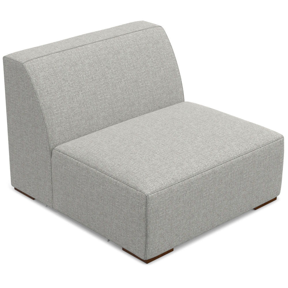 Rex - Center Sofa Module - Gray by Simpli-Home | Bel Furniture