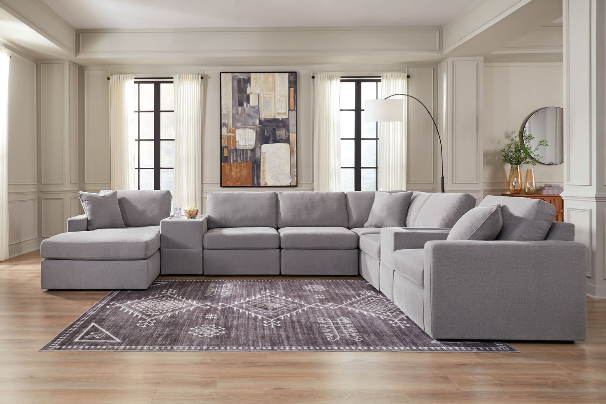 Modmax - Granite - Sectional by Signature Design by Ashley® | Bel Furniture