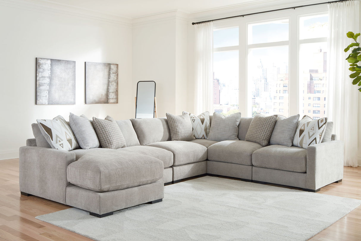 Aslan Court - Sectional by Benchcraft® | Bel Furniture