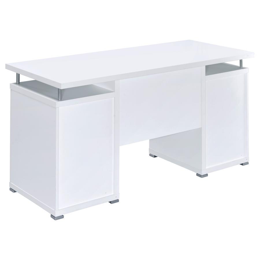 Tracy - 2-Drawer Office Computer Desk by CoasterEveryday | Bel Furniture