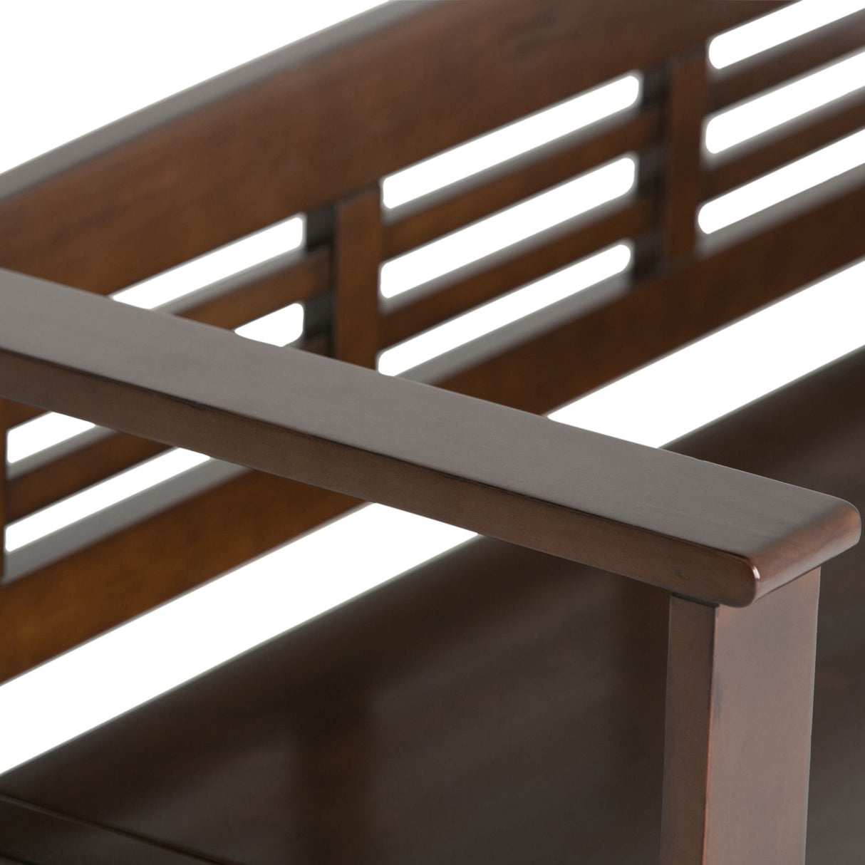 Adams - Entryway Storage Bench Handcrafted by Simpli-Home | Bel Furniture