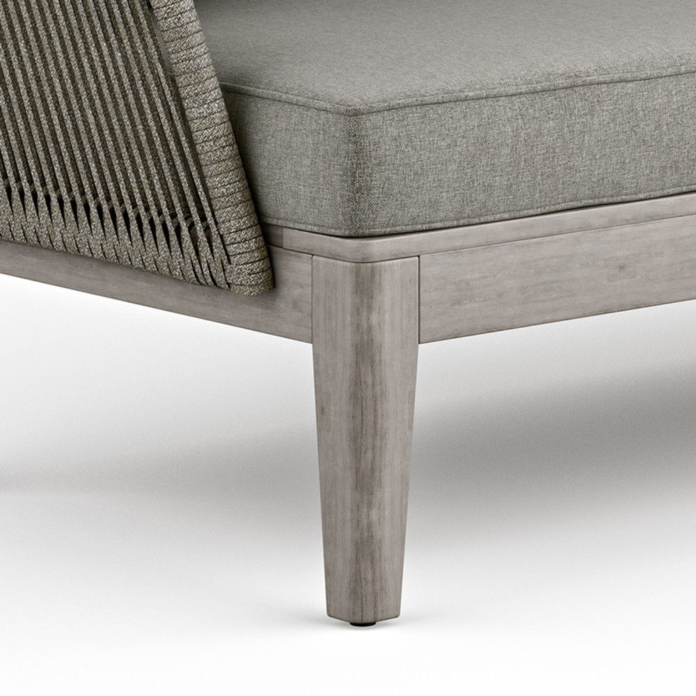 Carmel - Outdoor Sofa - Sand Drift by Simpli-Home | Bel Furniture