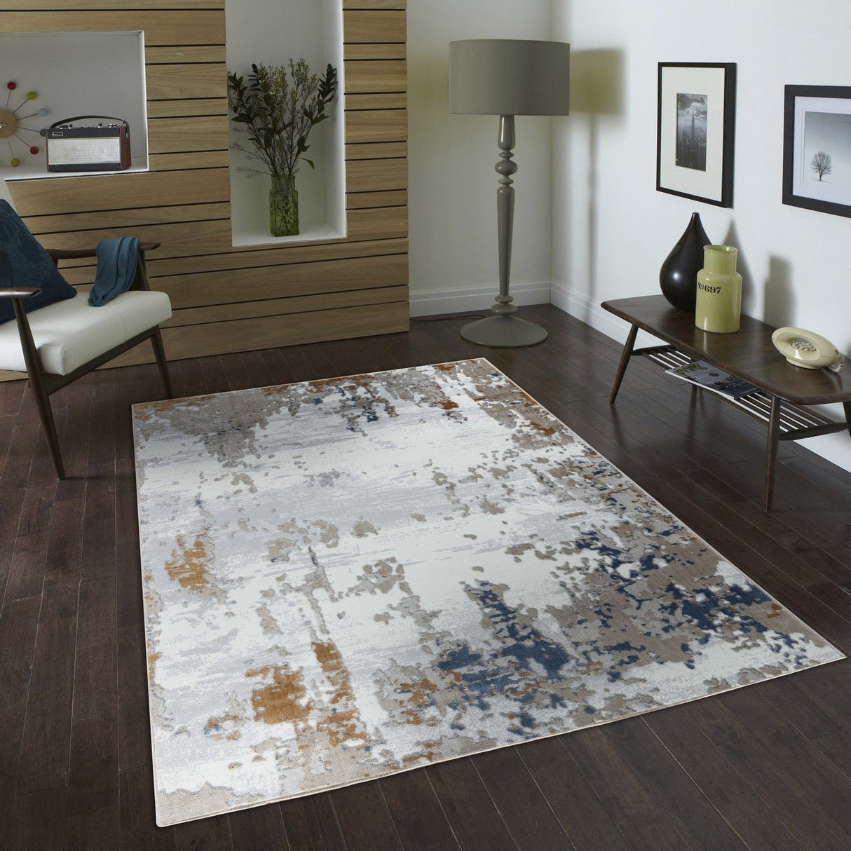 Textures - GC_ART2003 Area Rug by Icona Home Decor | Bel Furniture