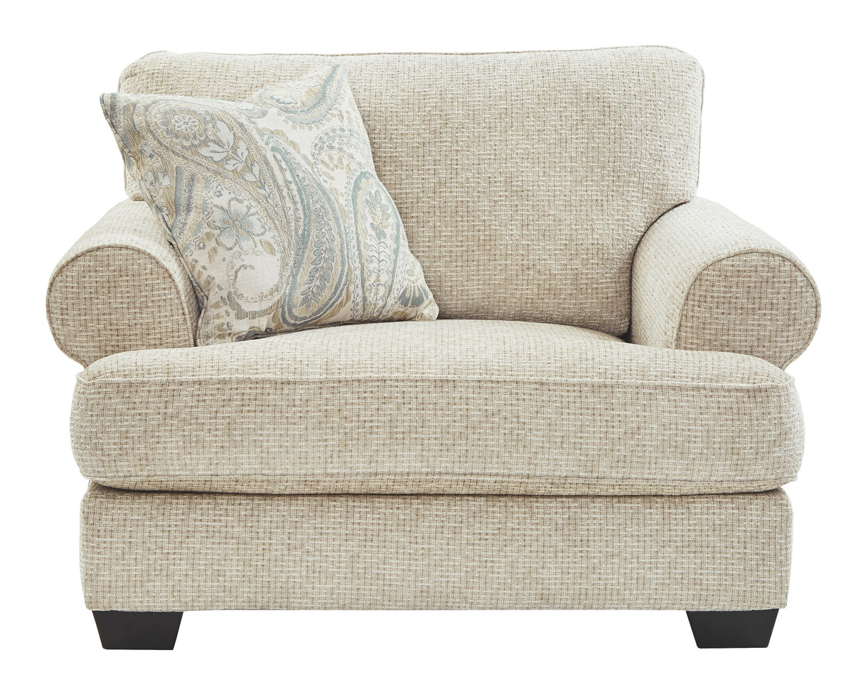 Monaghan - Sandstone - Chair and a Half by Signature Design by Ashley® | Bel Furniture