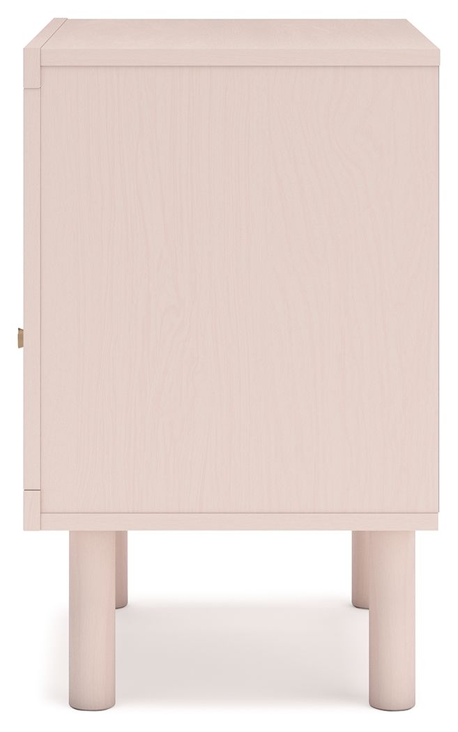 Wistenpine - Blush - One Drawer Night Stand by Signature Design by Ashley® | Bel Furniture