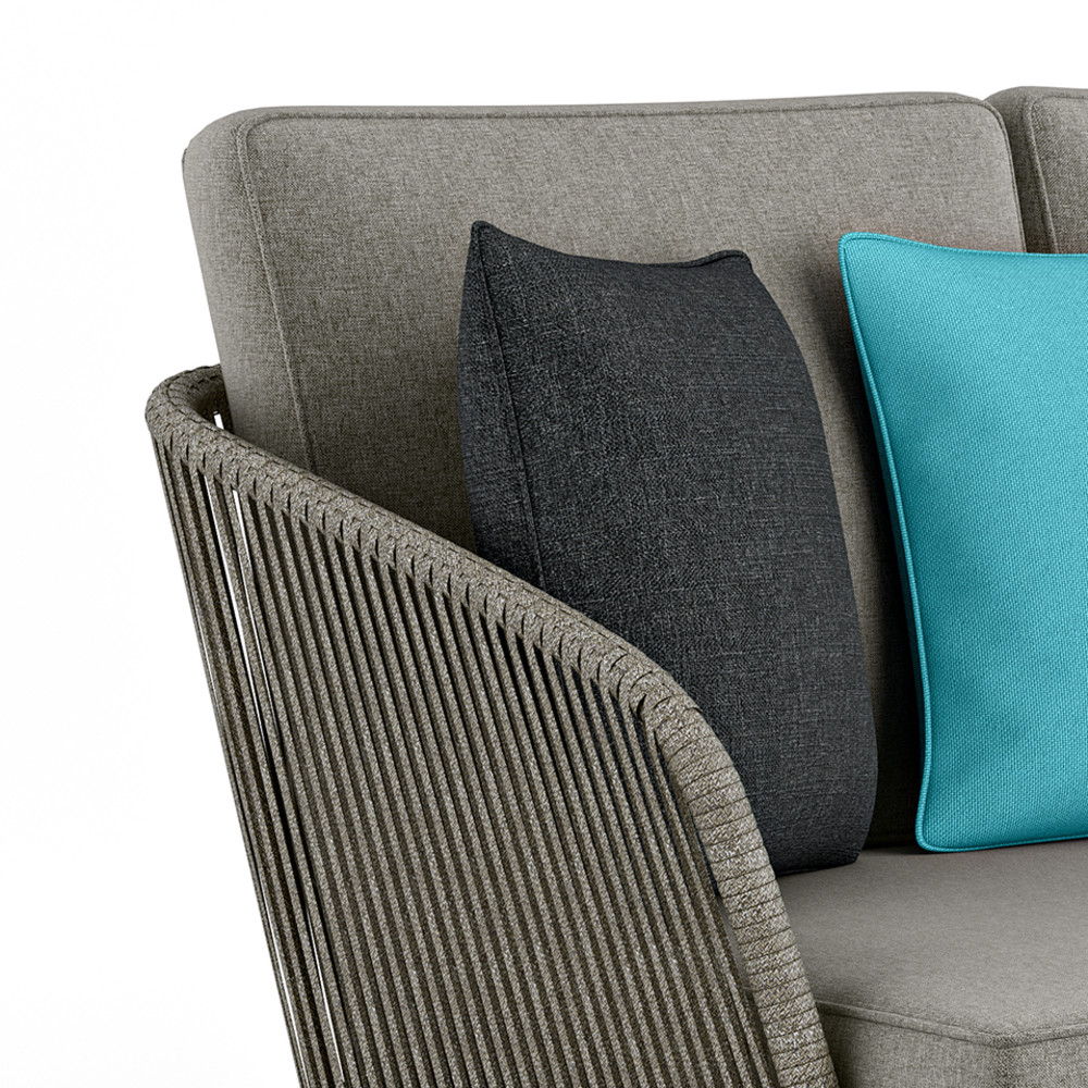 Carmel - Outdoor Sofa - Sand Drift by Simpli-Home | Bel Furniture