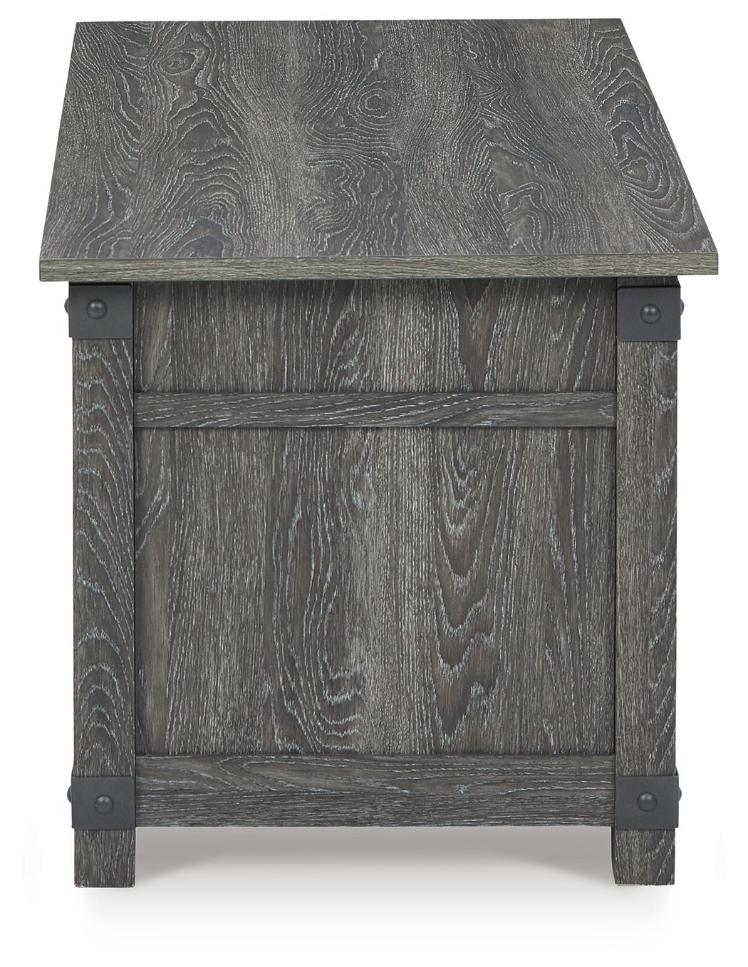 Freedan - Rect Lift Top Cocktail Table - Grayish Brown