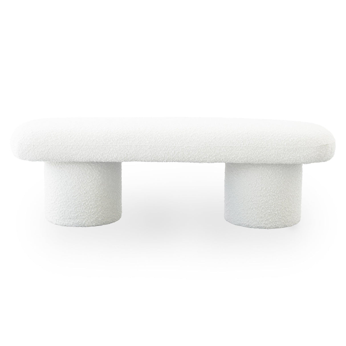 Randolph - Bench - Ivory by Ashcroft Furniture | Bel Furniture