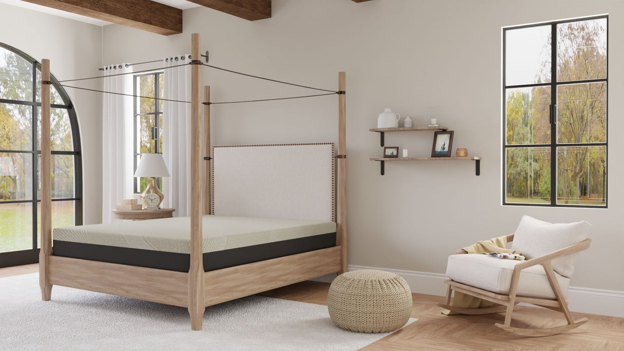 12" Comfort Series Soft Gel Memory Foam Tight Top Mattress by Omne Sleep | Bel Furniture