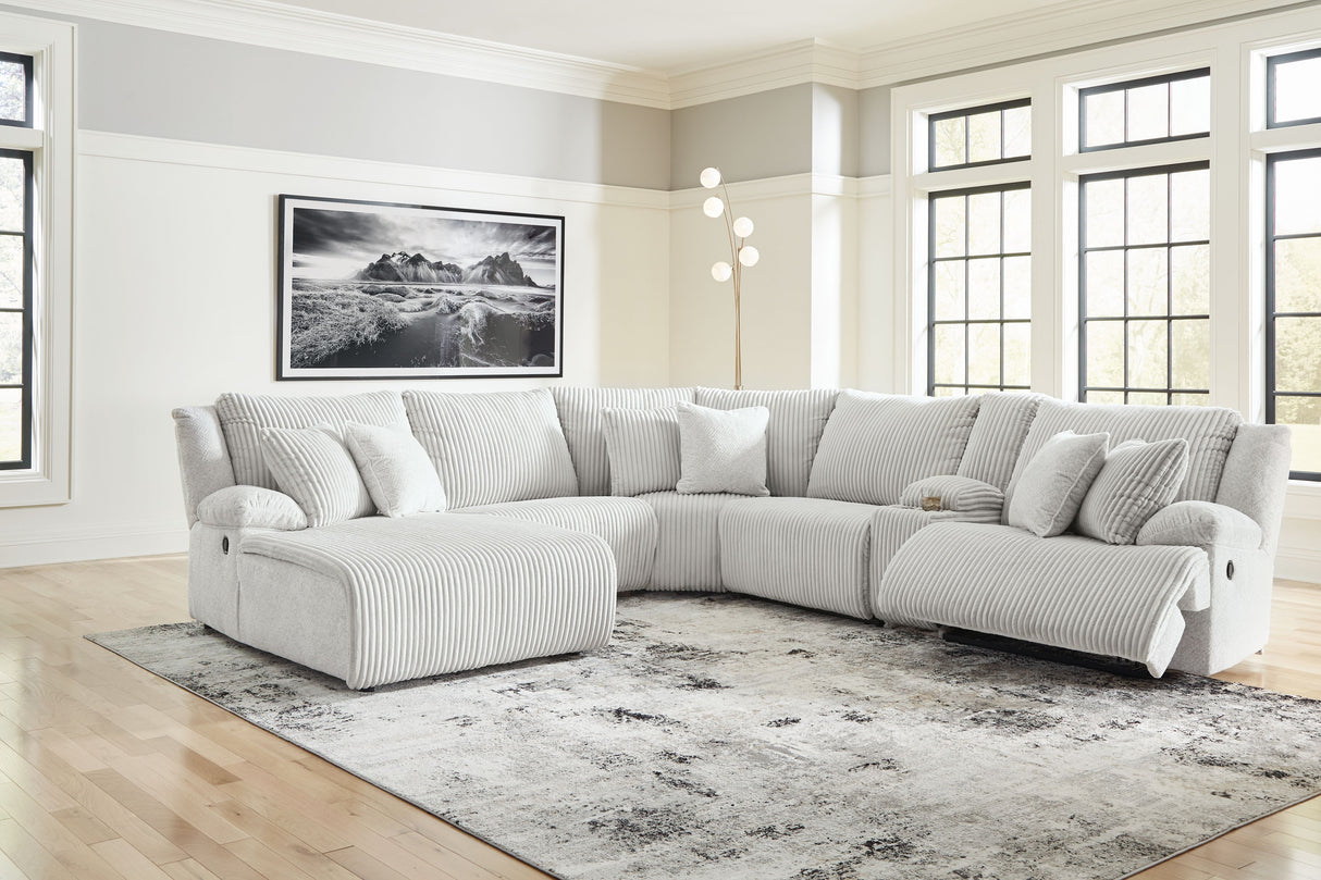 Top Tier - 6 Piece Reclining Sectional