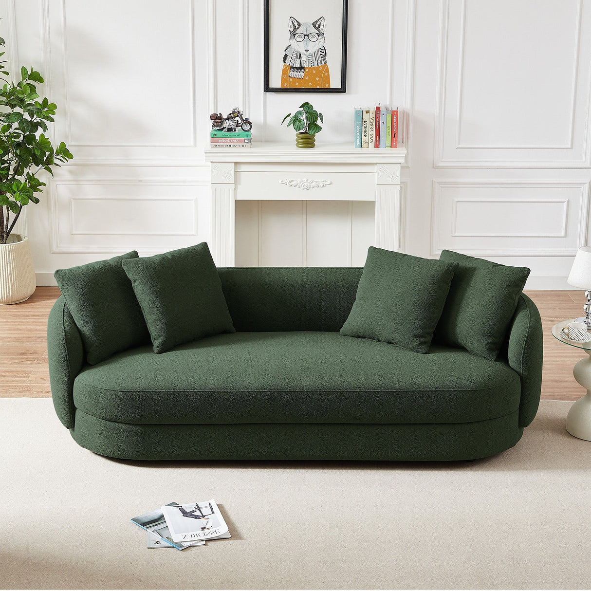 Dylan - Modern French Boucle Sofa
