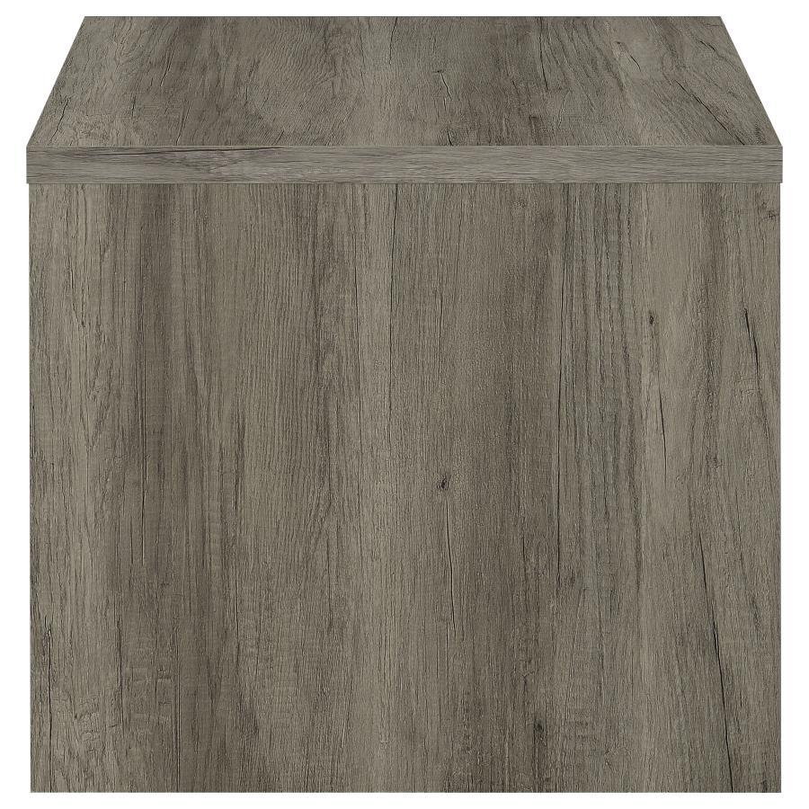 Felix - 1-Drawer Engineered Wood Side End Table - Gray Driftwood by Coaster Fine Furniture | Bel Furniture