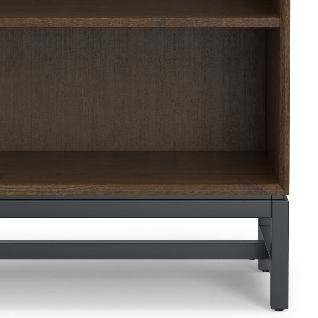 Banting - Mid Century Bookcase, Handcrafted by Simpli-Home | Bel Furniture