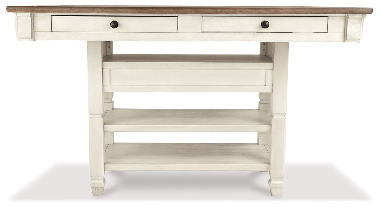 Bolanburg - Beige - Rectangular Dining Room Counter Table by Signature Design by Ashley® | Bel Furniture